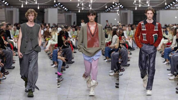 JW Anderson man lente zomer 2025 - Photo courtesy of JW Anderson