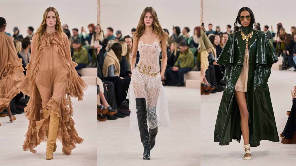 Chloé herfst winter 2024-2025 - Photo courtesy of Chloé