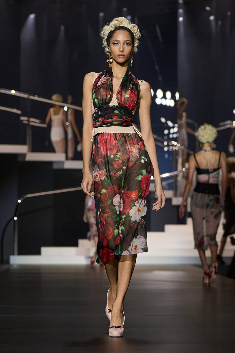 Dolce & Gabbana vrouw lente zomer 2025 - Photo courtesy of Dolce&Gabbana