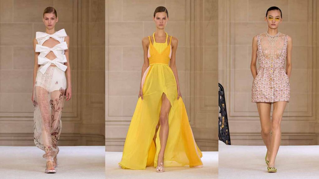 Giambattista Valli lente zomer 2025 - Photo courtesy of Giambattista Valli