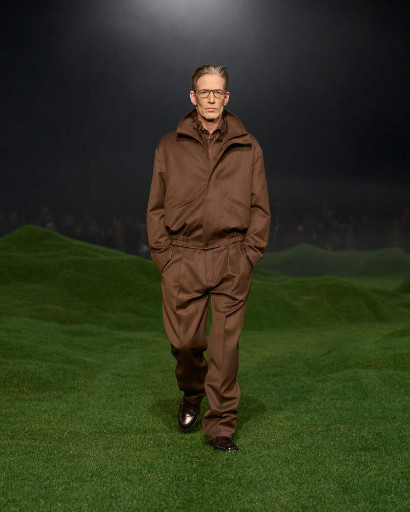 Zegna man herfst winter 2025 2026 - Photo courtesy of Zegna