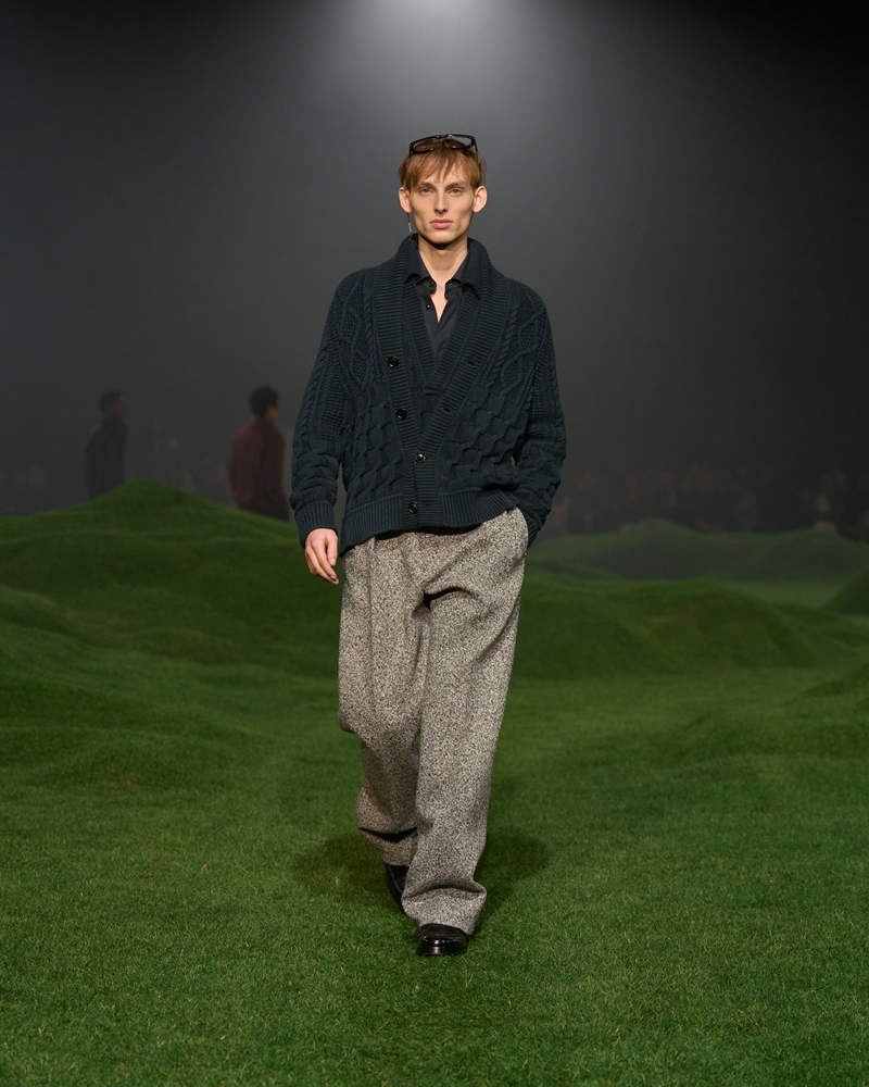 Zegna man herfst winter 2025 2026 - Photo courtesy of Zegna