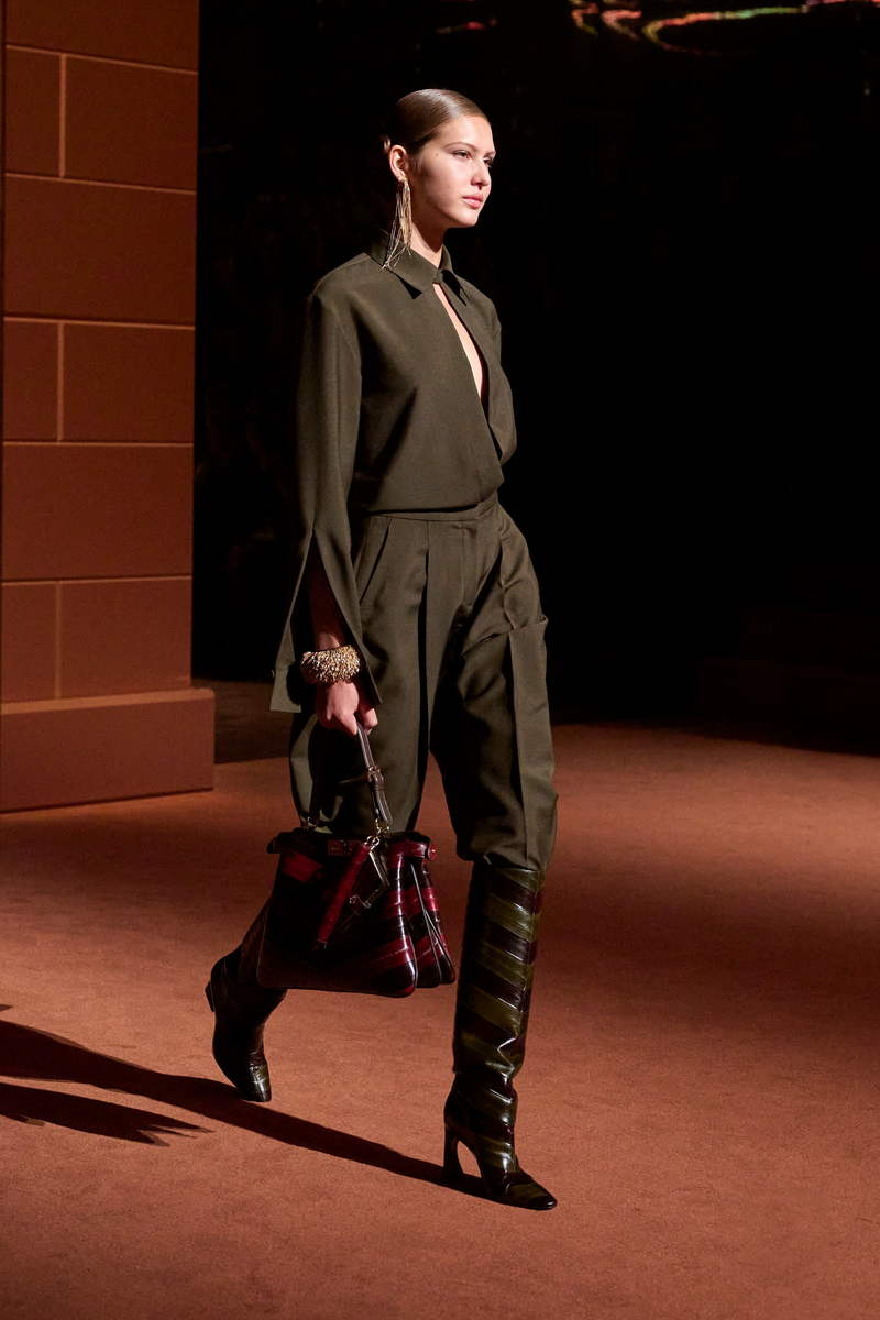 Fendi vrouw herfst winter 2025 2026 - Photo courtesy of Fendi