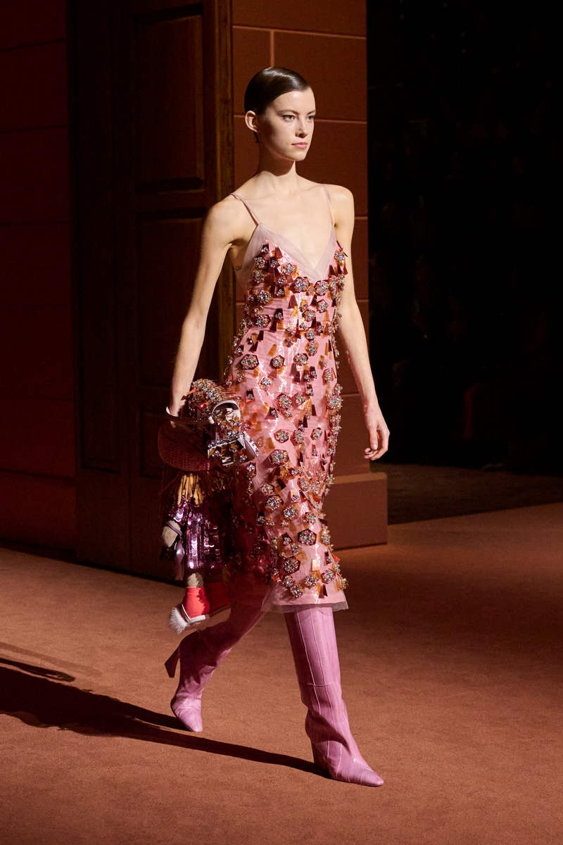 Fendi vrouw herfst winter 2025 2026 - Photo courtesy of Fendi