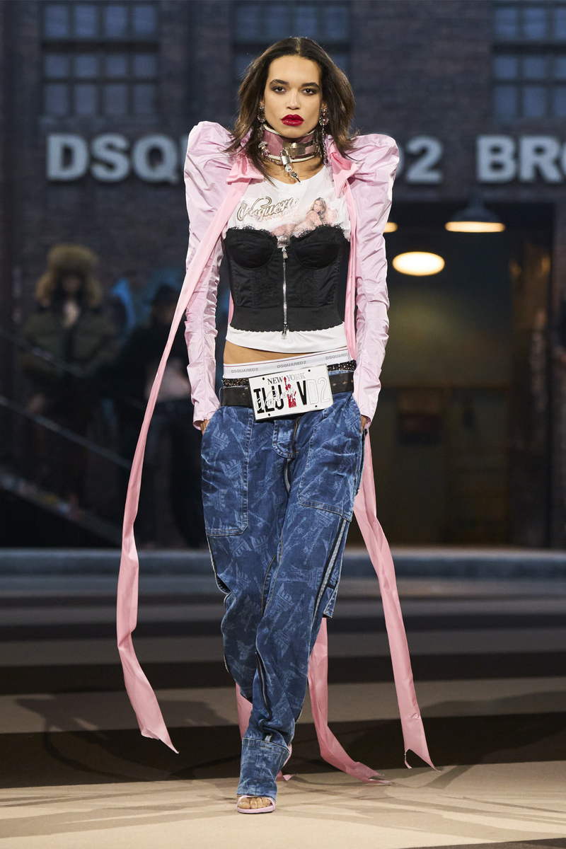 Dsquared2 show herfst winter 2025 2026 - Photo courtesy of Dsquared2