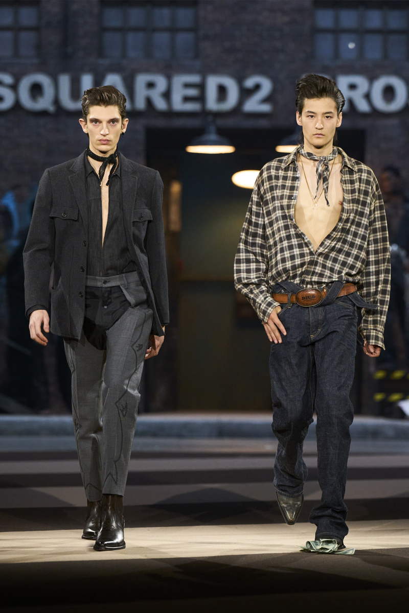 Dsquared2 show herfst winter 2025 2026 - Photo courtesy of Dsquared2